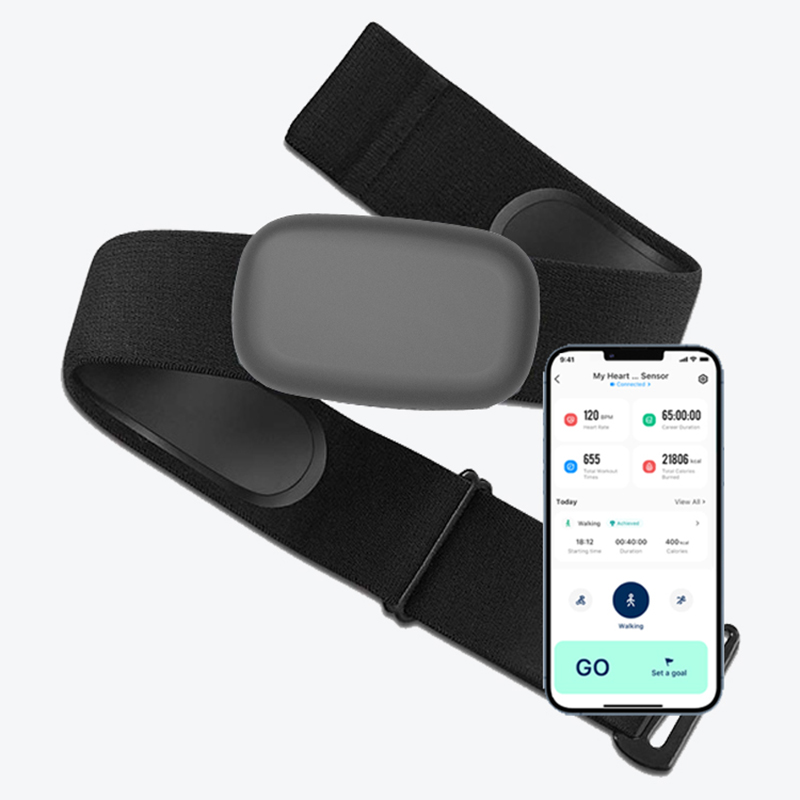 Heart Rate Monitor Chest Strap Ant+ - FITCENT5.3 Khz Ngực Đo Nhịp Tim