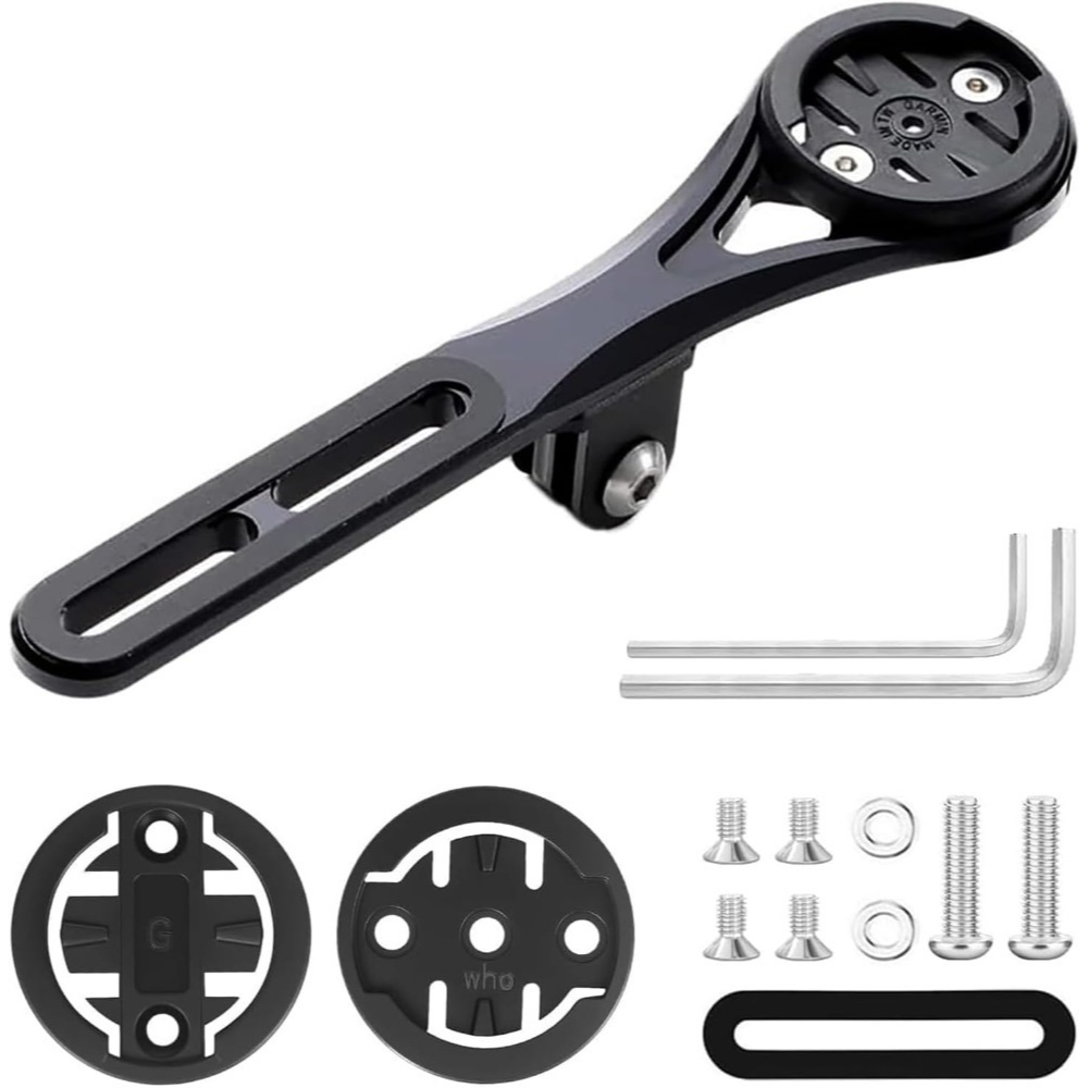 Out Front Bike Computer Mount Garmin - Bike Handlebar Out Front Combo Mount,