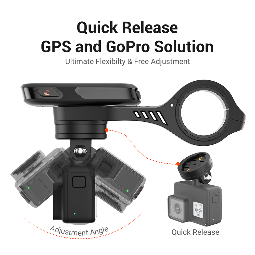 COOSPO Bike Computer Out Front - đánh giá và giá Out Front Bike Computer Mount Garmin