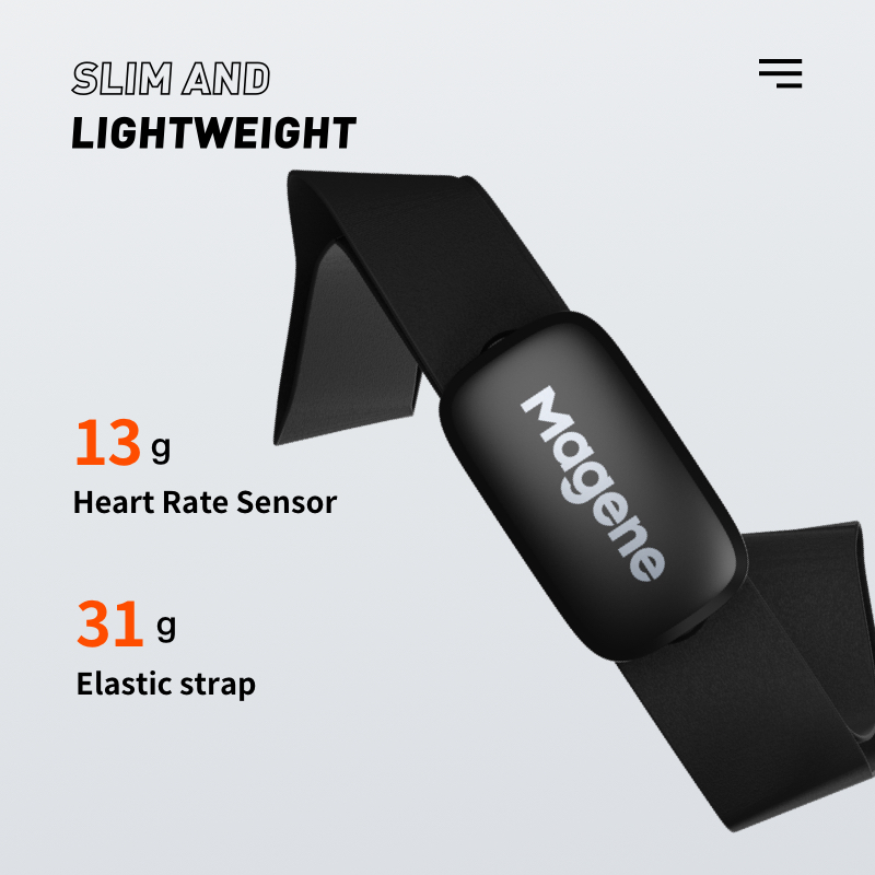 Magene H64 Đo Nhịp Tim Mover B - đánh giá và giá Heart Rate Monitor Chest Strap Ant+