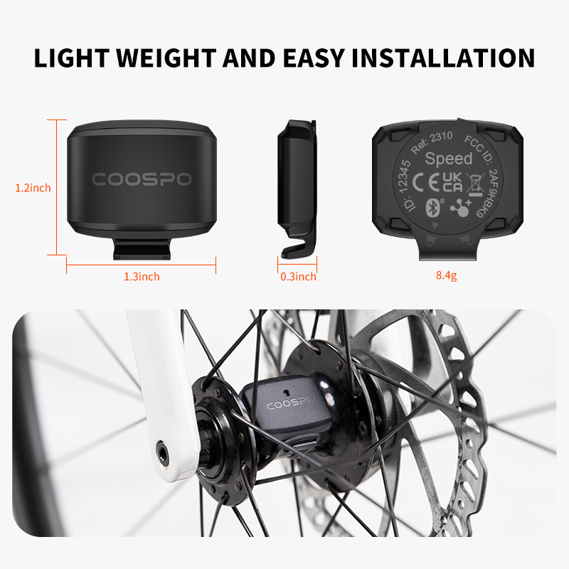 CooSpo Bicycle Speed Sensor Ca - đánh giá và giá Cycling Cadence Sensor Bluetooth Ant
