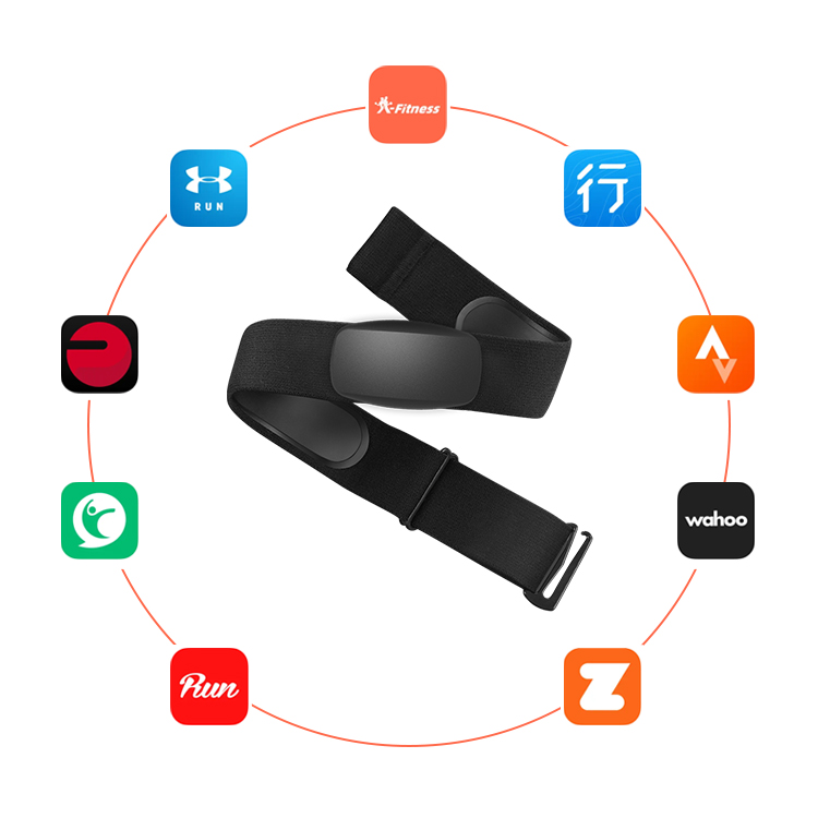 BLE5.0 ANT+ Heart Rate Monitor - đánh giá và giá Heart Rate Monitor Chest Strap Ant+