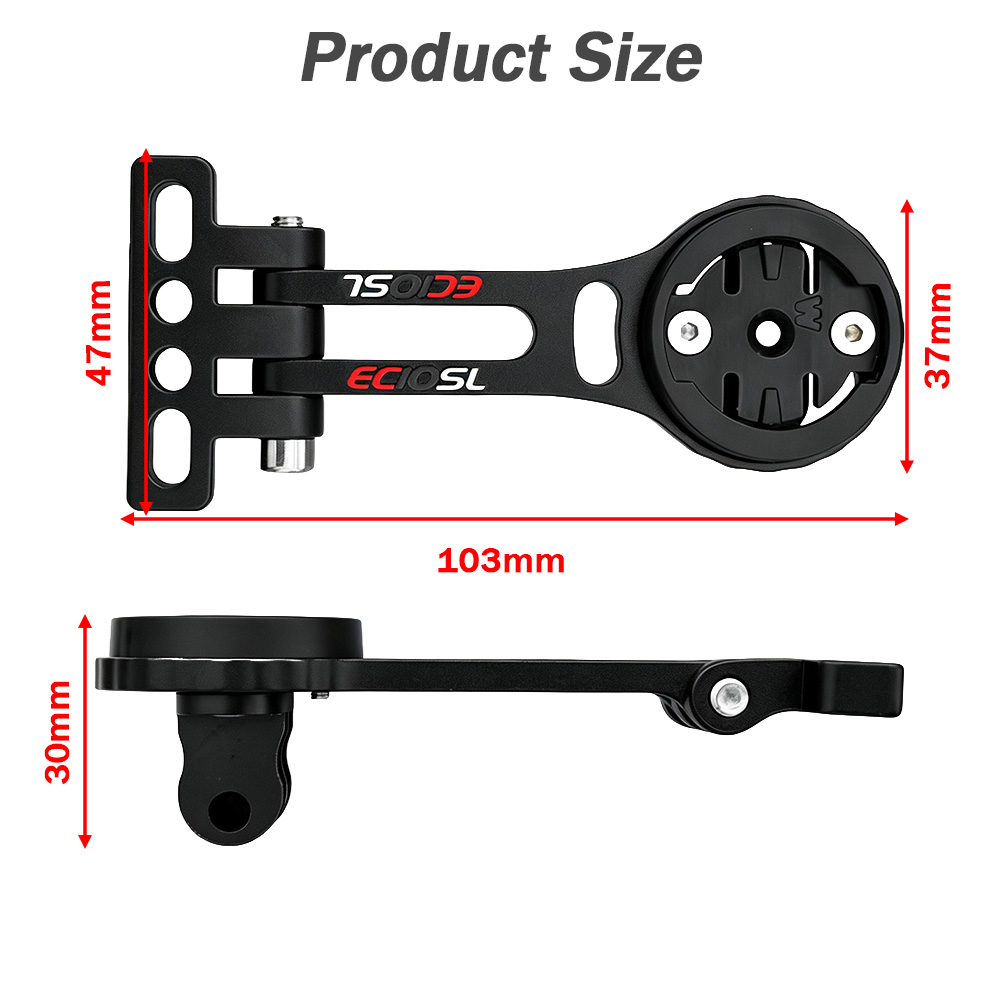 Adjustable Foldable Bike Compu - đánh giá và giá Out Front Bike Computer Mount Garmin