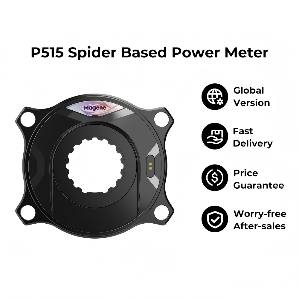 Đồng hồ đo công suất Magene P5 - đánh giá và giá Spider Power Meter 110 Bcd