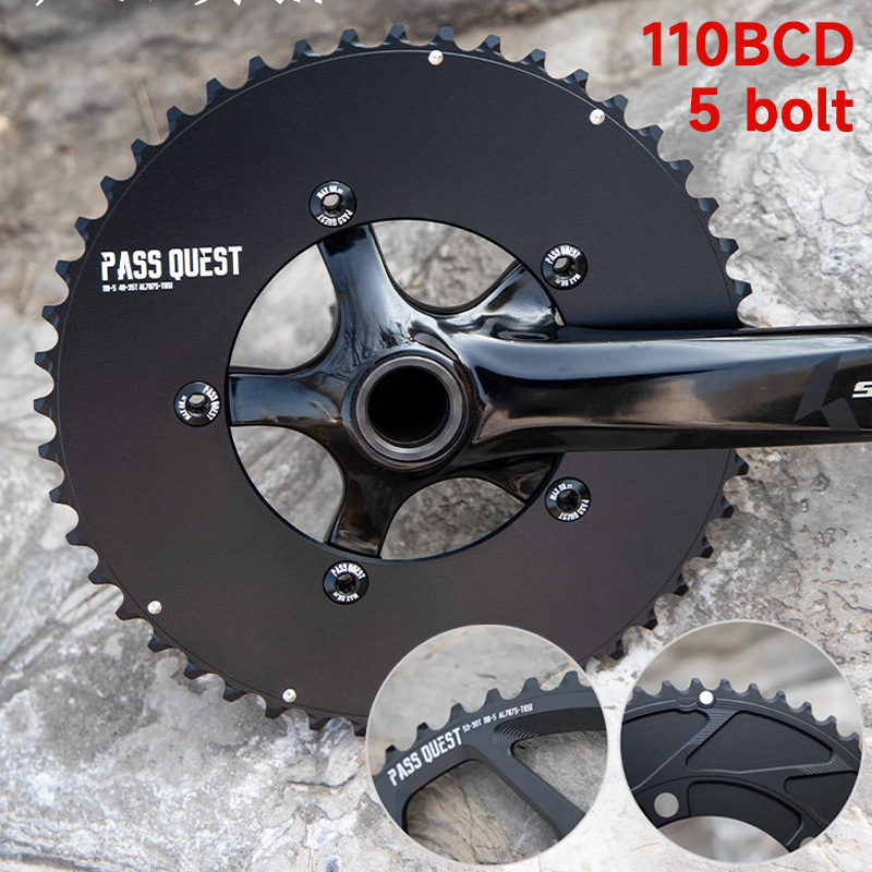 pass quest chainring 110 bcd F - đánh giá và giá Spider Power Meter 110 Bcd