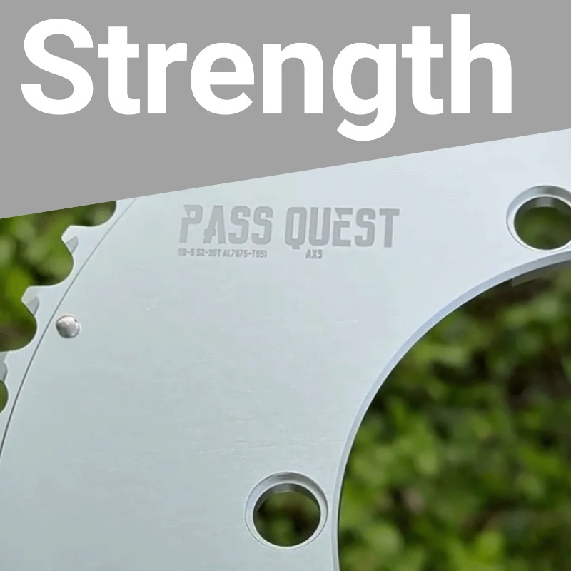 pass quest chainring 110 bcd F - đánh giá và giá Spider Power Meter 110 Bcd