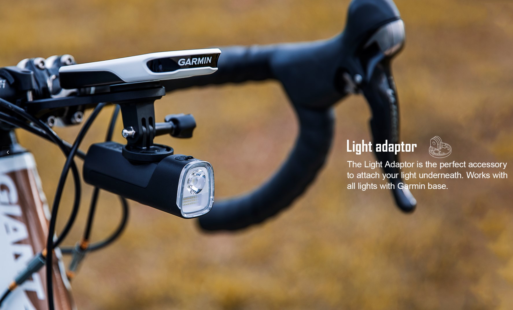 Magicshine Out Front Mount, Co - đánh giá và giá Out Front Bike Computer Mount Garmin