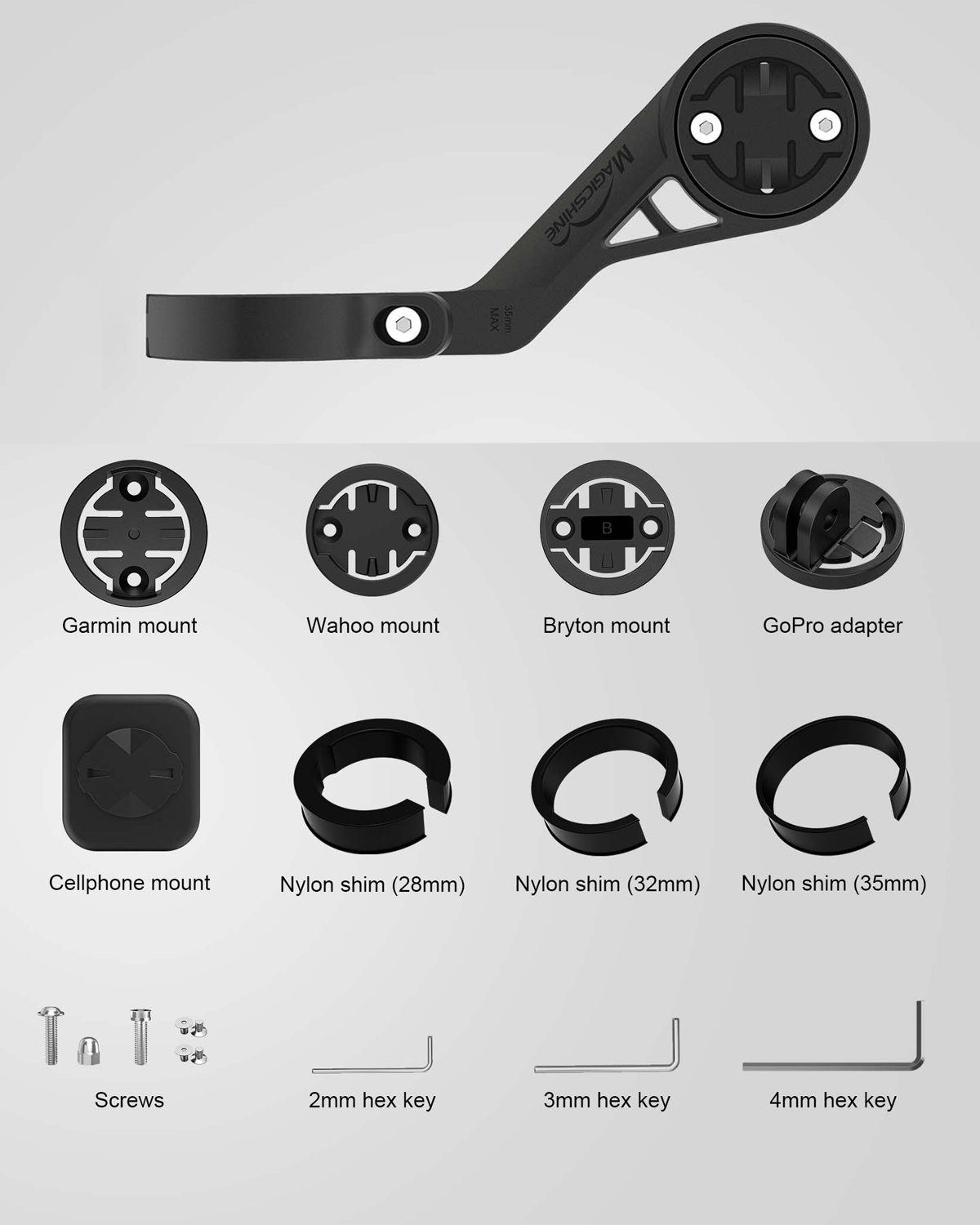 Out Front Bike Mount, Compatib - đánh giá và giá Out Front Bike Computer Mount Garmin