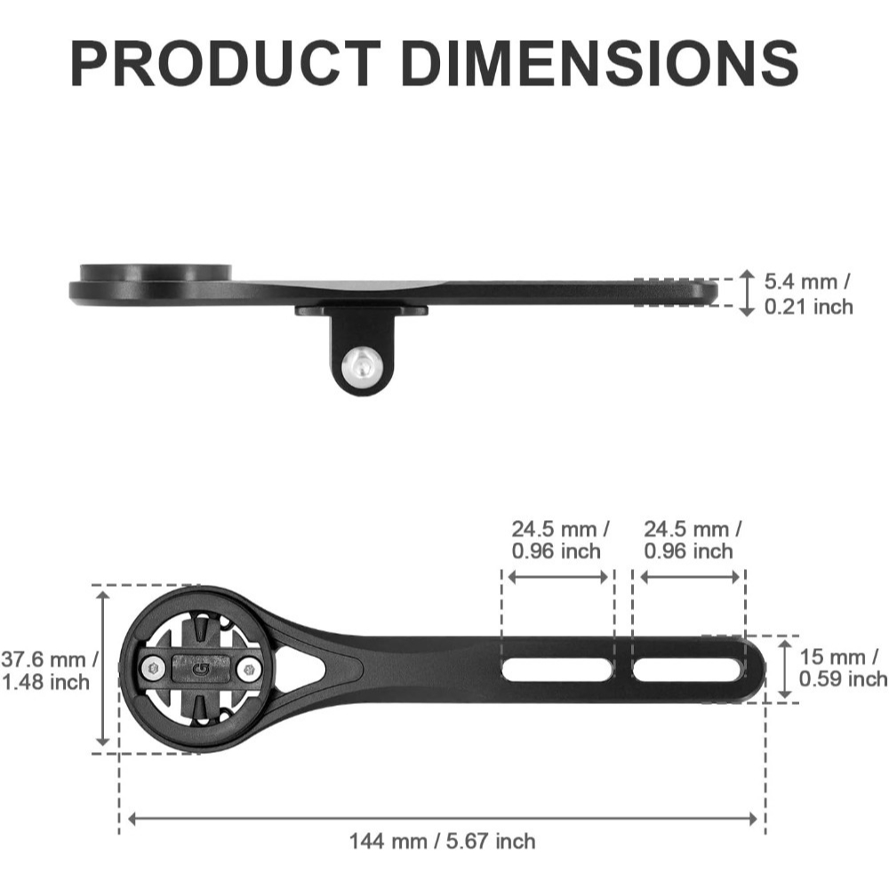 Bike Handlebar Out Front Combo - đánh giá và giá Out Front Bike Computer Mount Garmin