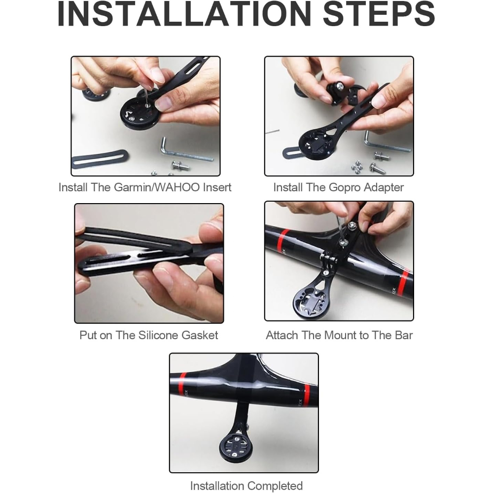Bike Handlebar Out Front Combo - đánh giá và giá Out Front Bike Computer Mount Garmin