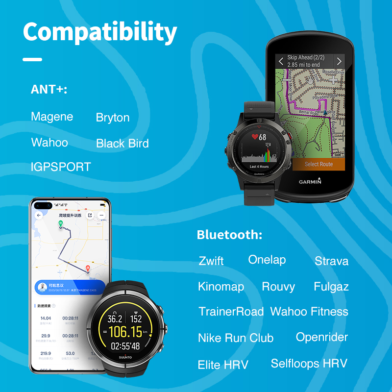 GEOID HS500 Heart Rate Monitor - đánh giá và giá Heart Rate Monitor Chest Strap Ant+