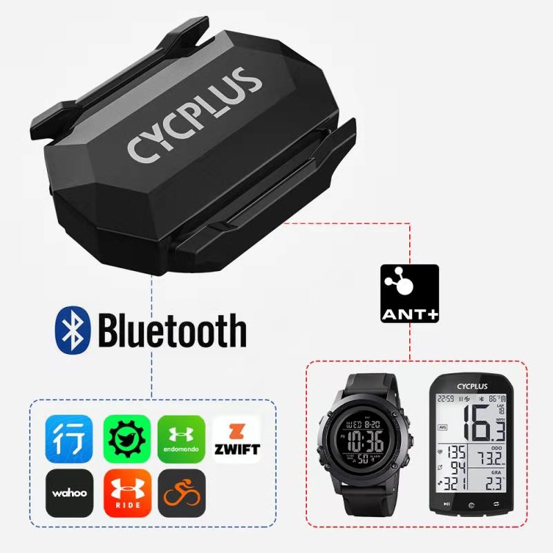 Nhịp Tốc Hai Cảm Biến Đi Xe Đạ - đánh giá và giá Cycling Cadence Sensor Bluetooth Ant