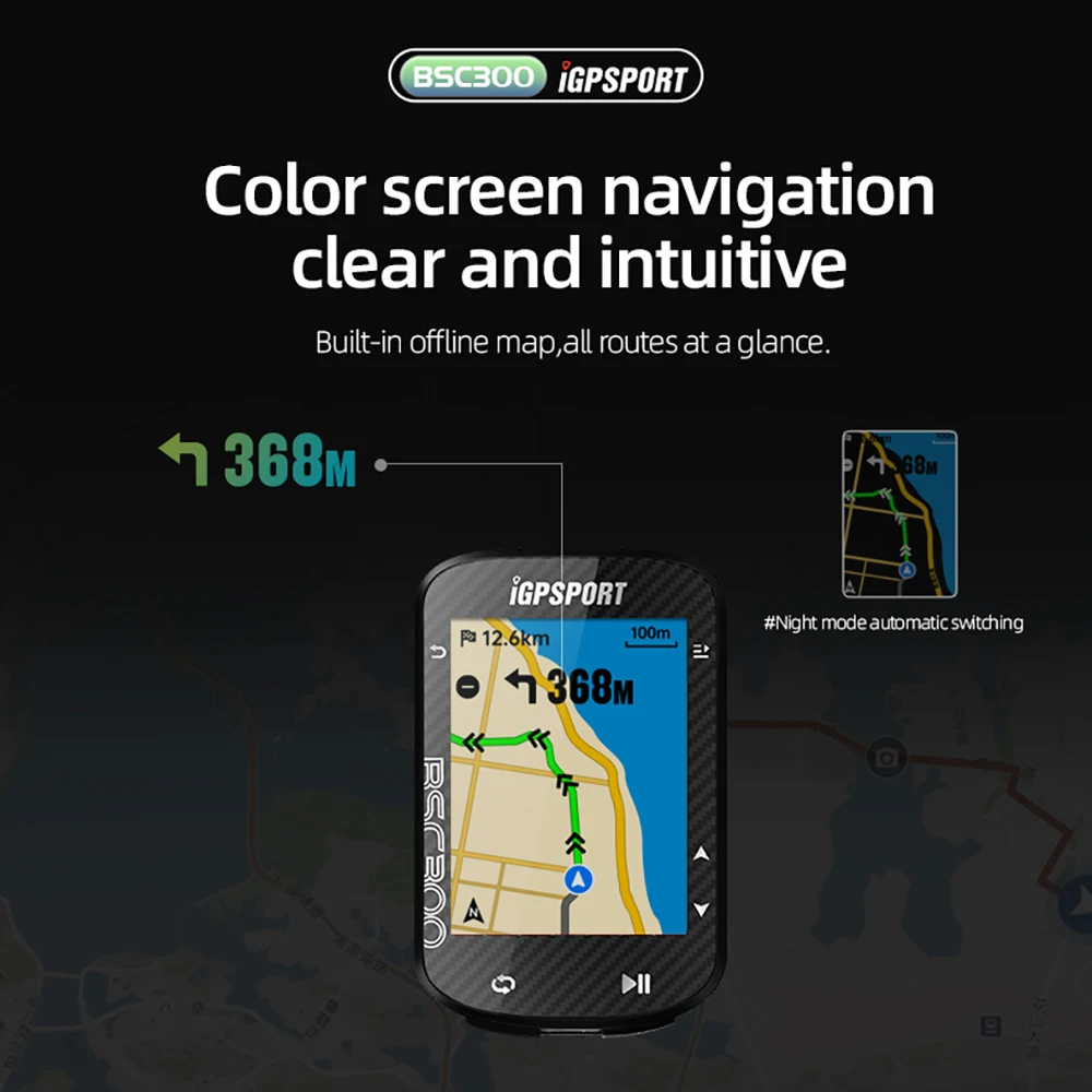 IGPSPORT BSC300T Bike GPS Comp - đánh giá và giá Bike Computer Gps Navigation Map