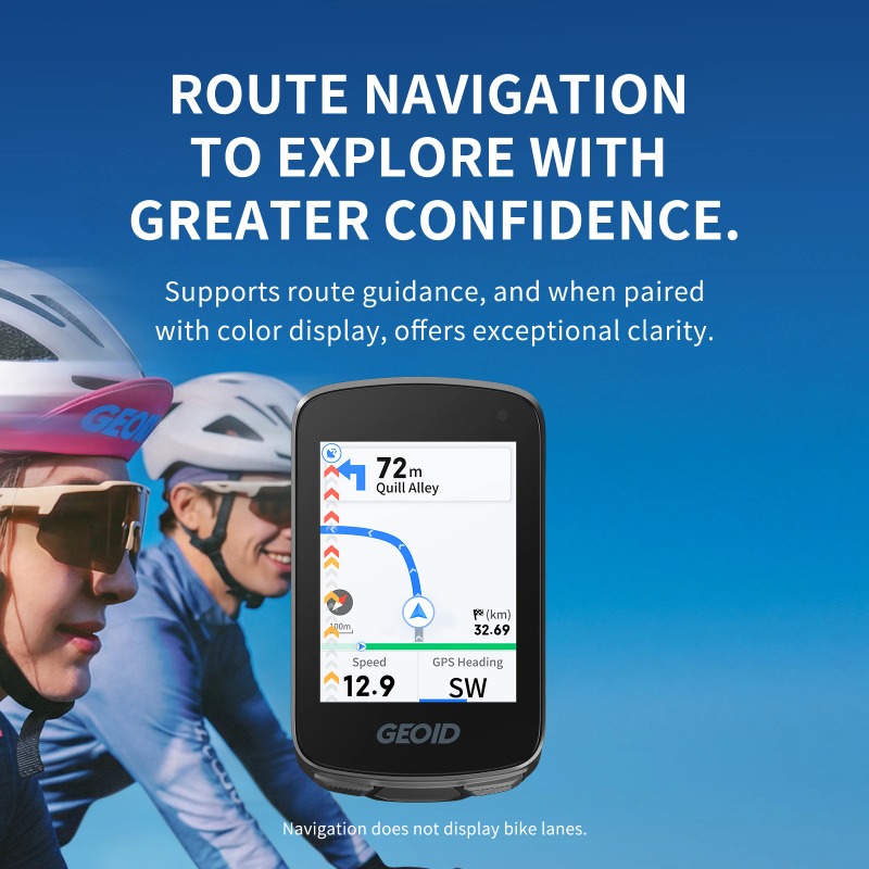 GEOID CC700 GPS Bike Computer  - đánh giá và giá Bike Computer Gps Navigation Map
