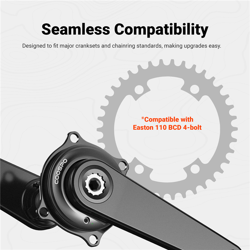 COOSPO S10, đồng hồ đo công su - đánh giá và giá Spider Power Meter 110 Bcd