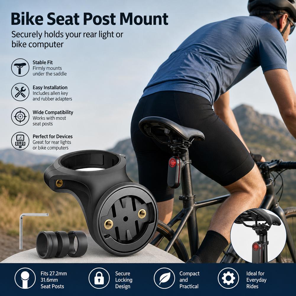 Tail Light Seatpost Bracket Ho - đánh giá và giá Bike Radar Tail Light Camera Rearview