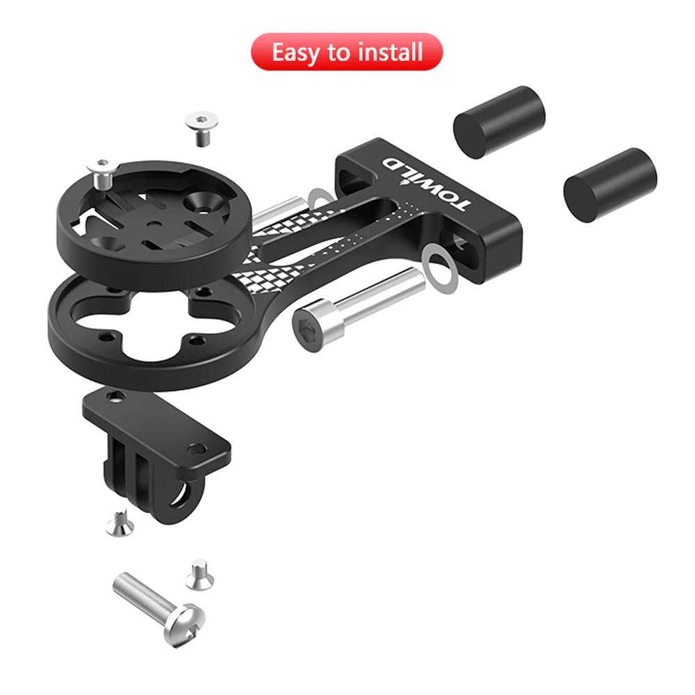 TOWILD AS80 Aluminum Cycling C - đánh giá và giá Out Front Bike Computer Mount Garmin