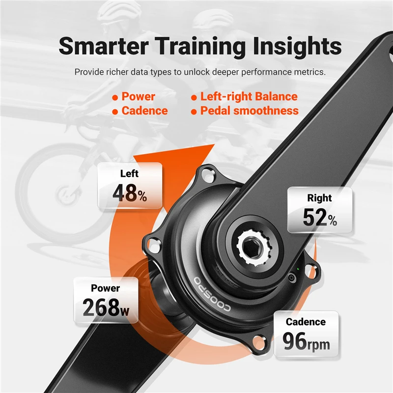 COOSPO S10 Bicycle Spider Powe - đánh giá và giá Spider Power Meter 110 Bcd