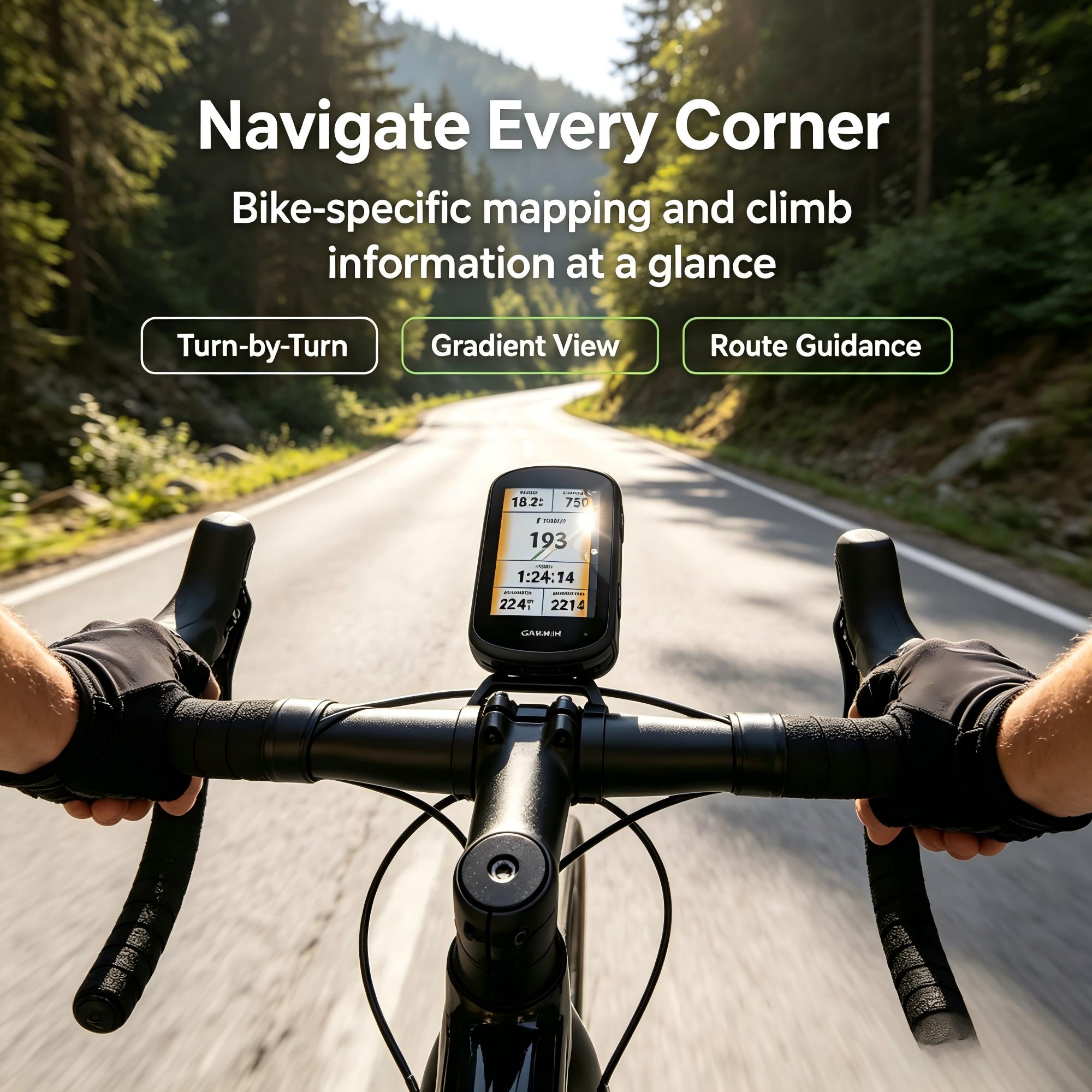 Garmin Edge 540 Multi-Band GNS - đánh giá và giá Bike Computer Gps Navigation Map