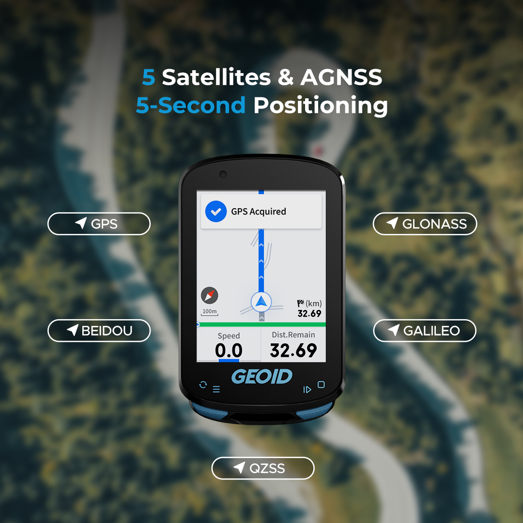 GEOID CC600 Route Navigation B - đánh giá và giá Bike Computer Gps Navigation Map