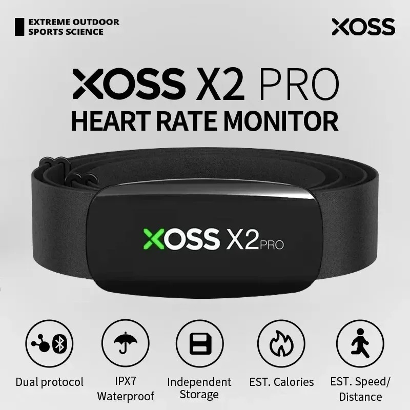 XOSS X2 Pro Heart Rate Monitor - đánh giá và giá Heart Rate Monitor Chest Strap Ant+
