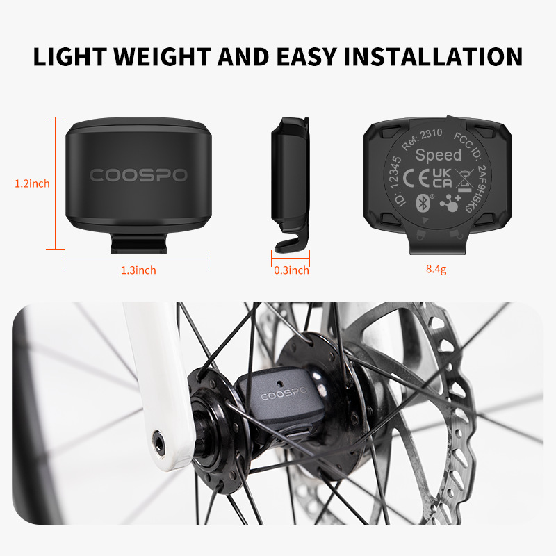COOSPO Bicycle Cadence/Speed S - đánh giá và giá Cycling Cadence Sensor Bluetooth Ant