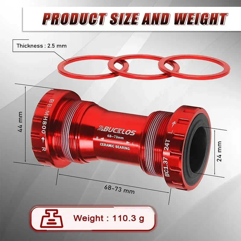 BUCKLOS Ceramic Bearing BB68 B - đánh giá và giá Ceramic Bearing Bottom Bracket Bb86