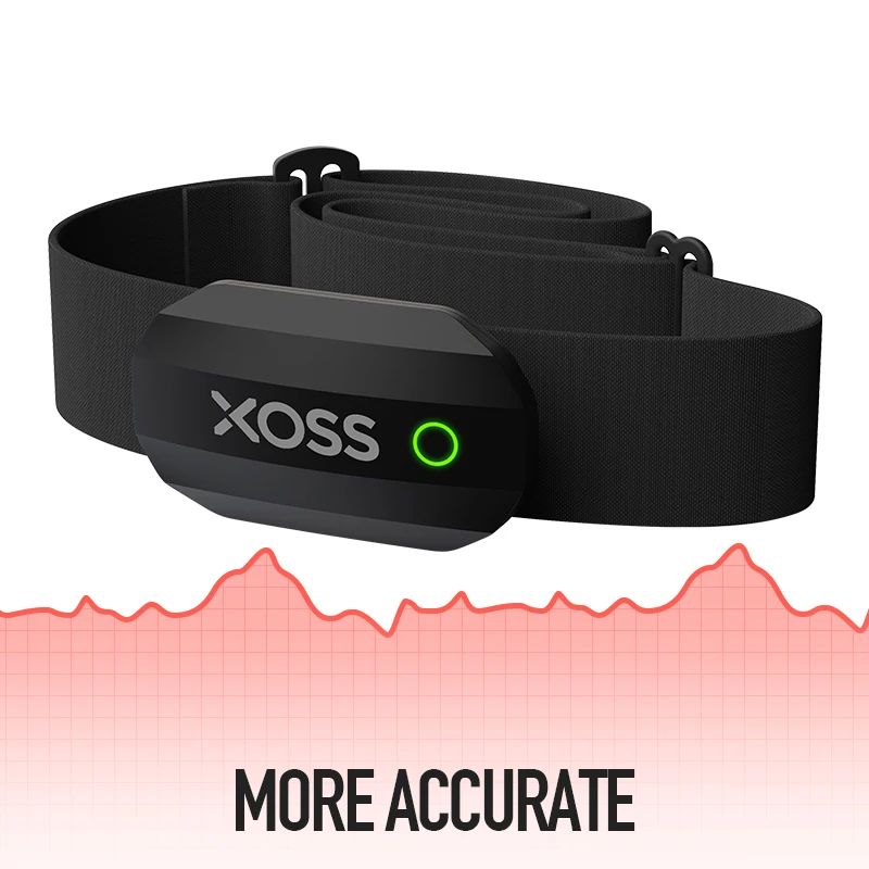 XOSS X2 Bicycle Heart Rate Che - đánh giá và giá Heart Rate Monitor Chest Strap Ant+