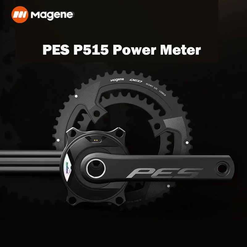 Bộ giò dĩa Magene PES P515 Spi - đánh giá và giá Spider Power Meter 110 Bcd