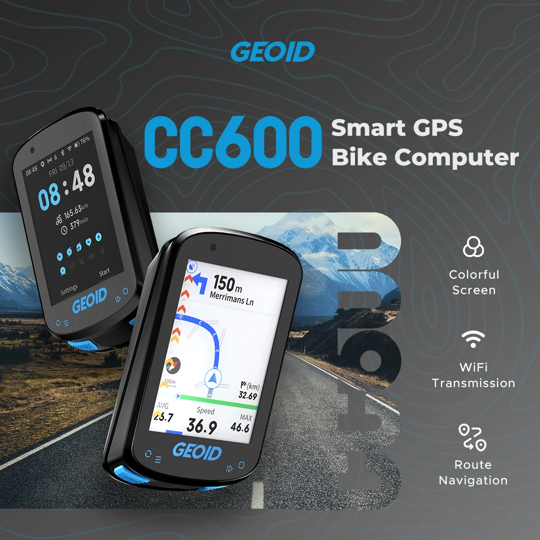 Geoid CC600 Bike Computer Colo - đánh giá và giá Bike Computer Gps Navigation Map