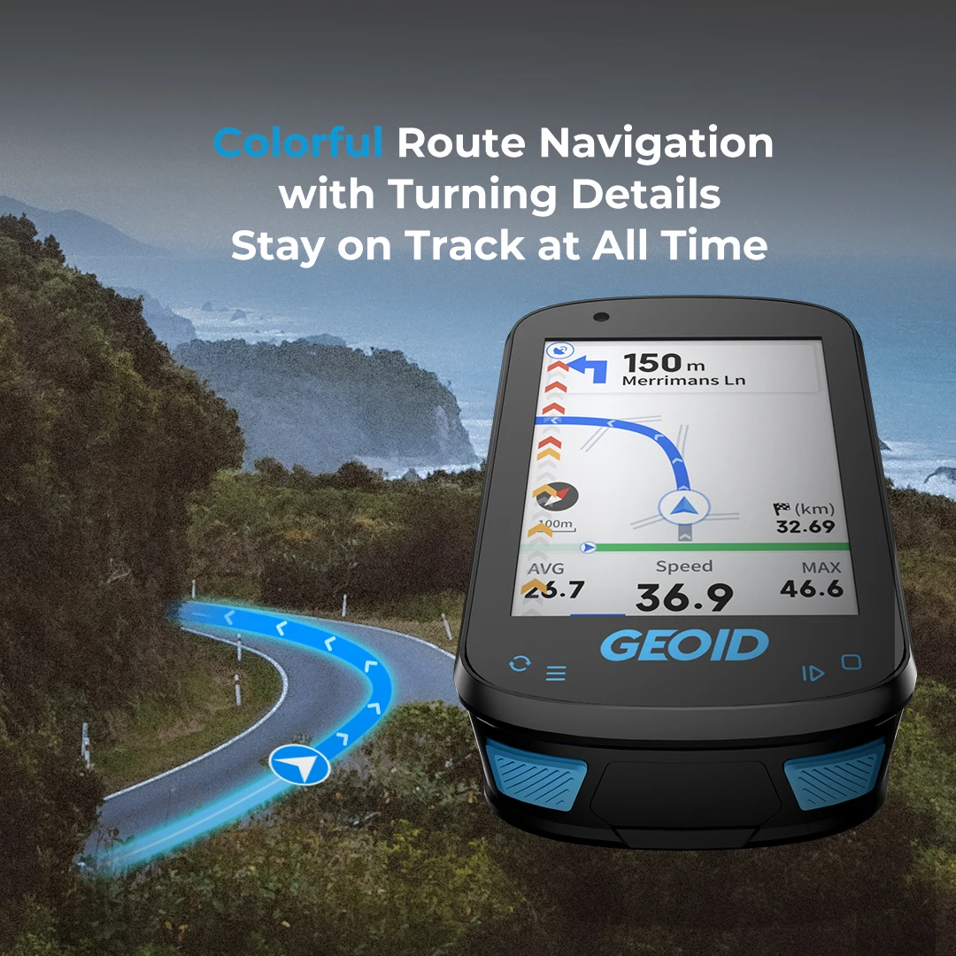 Geoid CC600 Bike Computer Colo - đánh giá và giá Bike Computer Gps Navigation Map