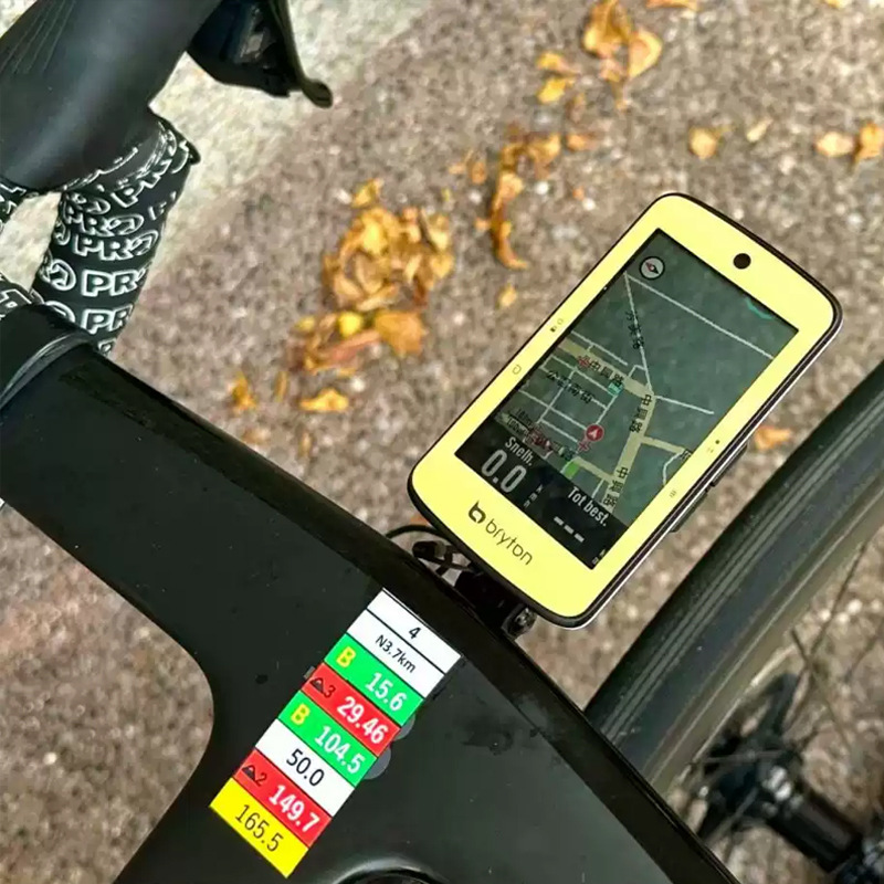 Bryton flagship 3.4-inch color - đánh giá và giá Bike Computer Gps Navigation Map