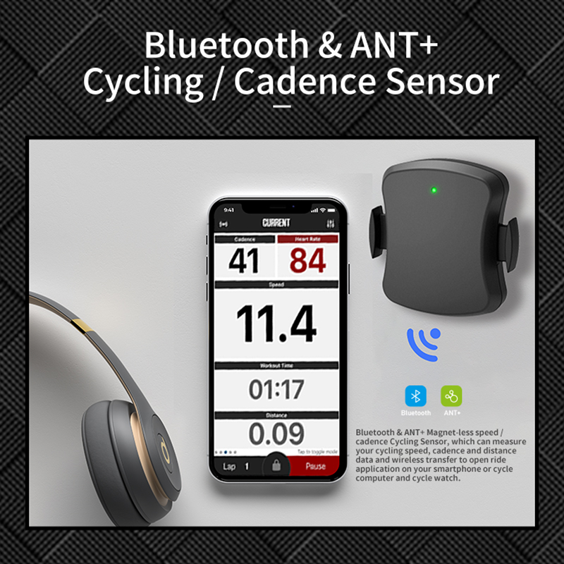 Không Dây Xe Đạp Nhịp Cảm Biến - đánh giá và giá Cycling Cadence Sensor Bluetooth Ant