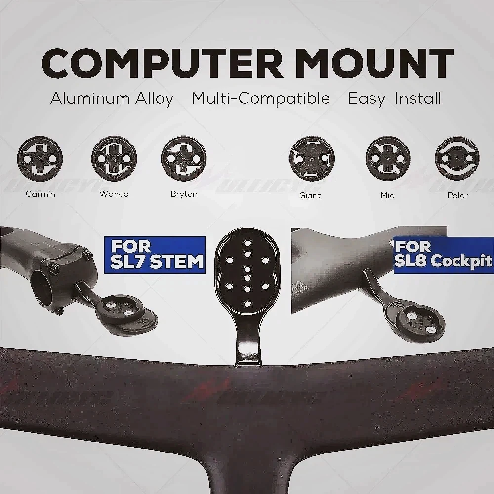 Out‑Front Bike Computer Mount  - đánh giá và giá Out Front Bike Computer Mount Garmin